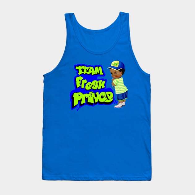 Team Fresh Prince Tank Top by GreyMoonStudio